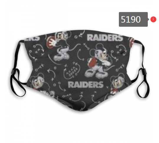 NFL Oakland Raiders #6 Dust mask with filter